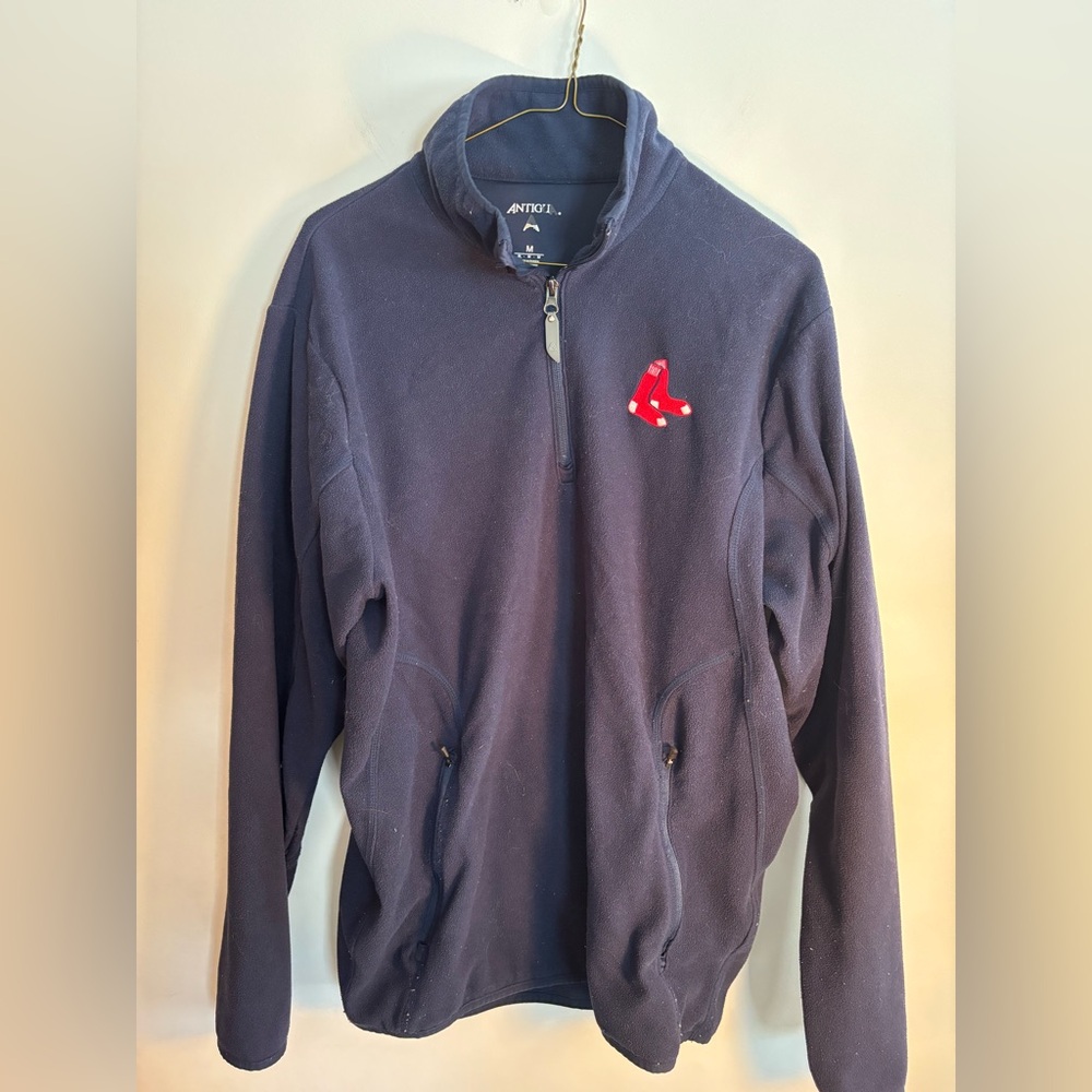 Antigua Boston Red Sox Navy Fleece with Logo